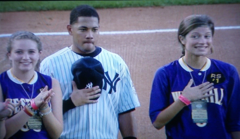 Illustration for article titled It Was Future Mrs. Jeter Night At The New Yankee Stadium